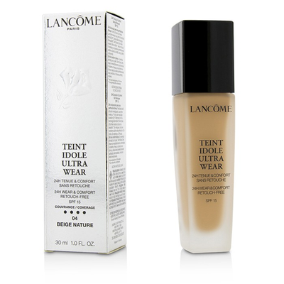 

LANCOME - Teint Idole Ultra Wear 24H Wear & Comfort Foundation SPF 15 - 04 Beige Nature 30ml1oz
