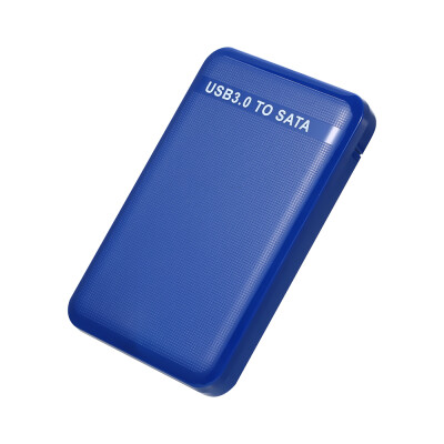 

25 Inch HDD Case USB30 to SATA Converter Adapter External Case Hard Disk Drive Box External HDD EnclosureBlue