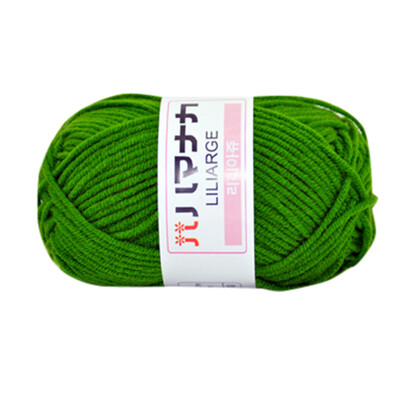 

Gobestart 1PC 25g Chunky Colorful Hand Knitting Milk Cotton Crochet Knitwear Wool A
