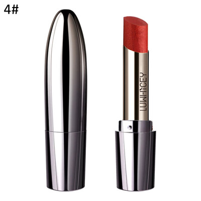 

Bullet Design Metallic Lip Cream Shimmers Women Long Lasting Lipstick Cosmetics