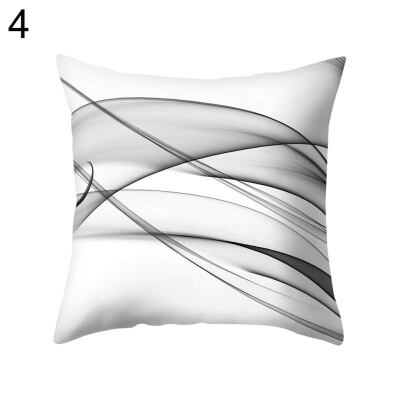 

Tulle Voile Shade Throw Pillow Case Cushion Cover Sofa Bed Car Cafe Office Decor