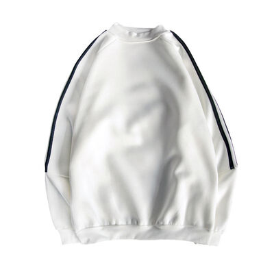 

Men Japanese Style Warm Solid Color Round Collar Sweater Long Sleeve Elastic Slim Pullover Tops