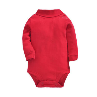 

0-24M Newborn Baby Boy Girl Long Sleeve Solid 7 Color Casual Romper Jumpsuit Outfits Baby Clothes Winter kids Suit