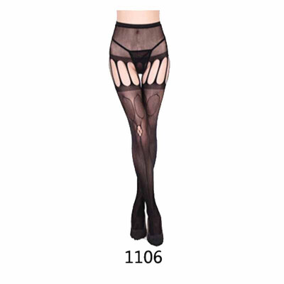 

Fashion Womens Mesh Net Fishnet Stockings Pantyhose Black High Waist Tights