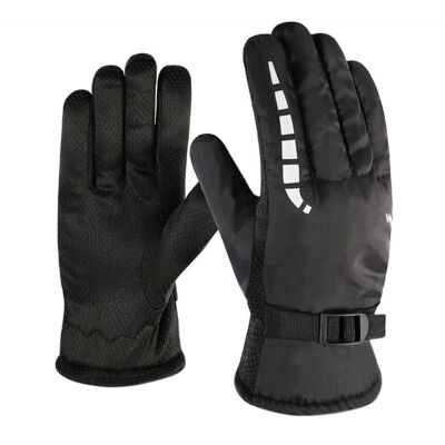 

Ski Gloves Autumn Winter Windproof Waterproof Warm Non-slip Outdoor Bicycle Riding Motorcycle Gloves Cold Wear Velvet Thickening