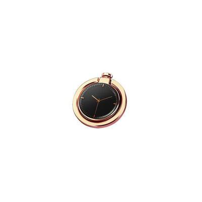 

Universal 360 Degree Clock Mobile Phone Finger Ring Stent Cell Phone Holder Finger Ring Holder Metal With Clock For Magnetic
