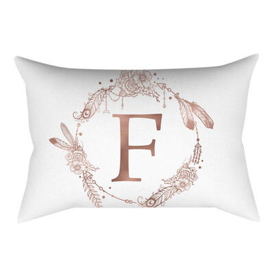 

〖Follure〗30x50 cm Kinder Zimmer Dekoration Brief Kissen Englisch Alphabet pillowcases