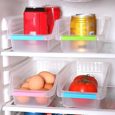 

Storage Collecting Box Basket Kitchen Refrigerator Fruit Organiser Rack Utility Box