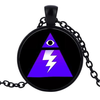 

FOR-TNITE Alloy Gemstone Necklace Pendant Fans Favorite Gamer Gifts for Boys Girls Adults