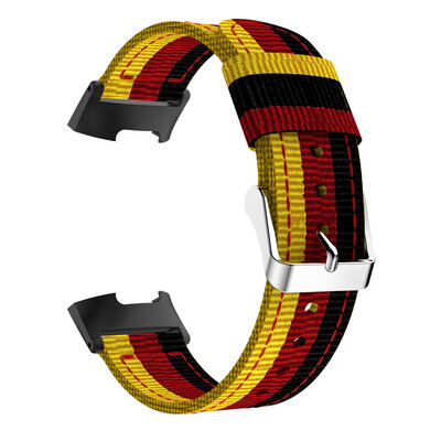 

〖Follure〗Replacement Woven Nylon Fabric Watch Band Wrist Strap For Fitbit Charge 3