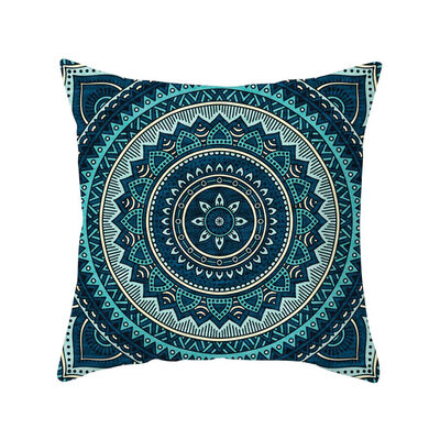 

Mandala Cushion Cover Bohemian Style Geometric Pillow Case Decorative Pillow Cover For Sofa Car Home