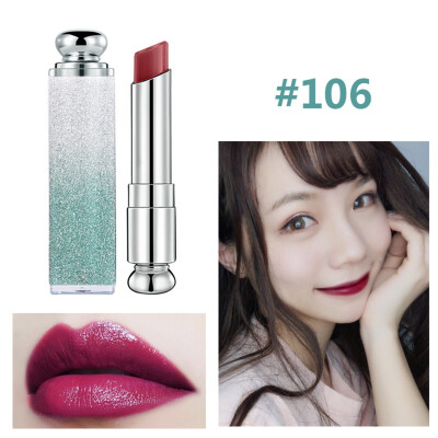 

rainbow flash glitter tube matte nude lipstick moisturizing long lasting sexy red pink lipstick pencil