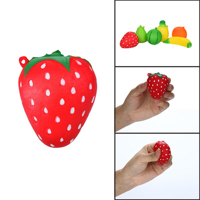 

YIWULASquishies Strawberry Fruit Scented Slow Rising Squeeze Toys Stress Reliever Toys
