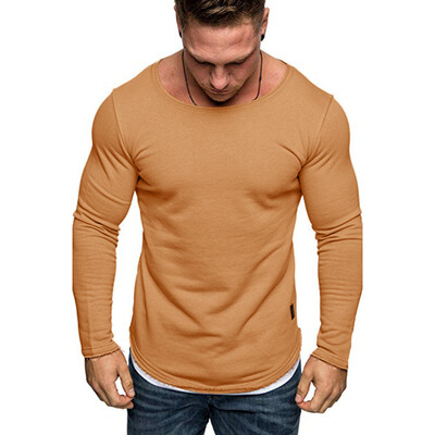 

Toponeto Mens Long Sleeve Autumn Winter Casual Sweatshirt Top Blouse Tracksuits