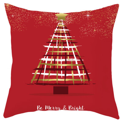 

〖Follure〗Christmas Elk Santa Claus Pillow Case Sofa Car Throw Cushion Covers Home Decor