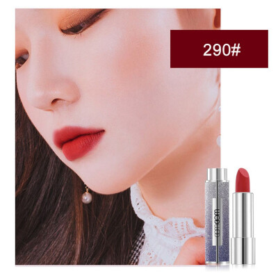 

Gradient Waterproof Matte Velvet Glossy Gloss Lipstick Lips Balm Sexy Red Lipstick Make-Up Cosmetic