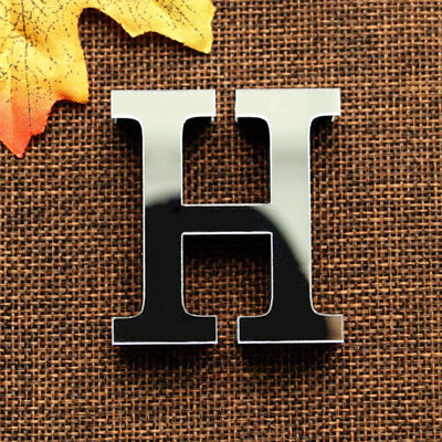 

Wedding Love Letters Wall Stickers 3D Acrylic Silver Mirror Wall Stickers Home Office Decoration Stickers Creative Letters