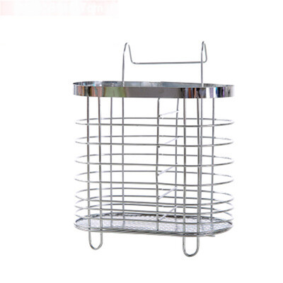 

Toponeto Stainless Steel Hanging Bucket Chopsticks Cage Kitchen Rack Chopsticks Cage