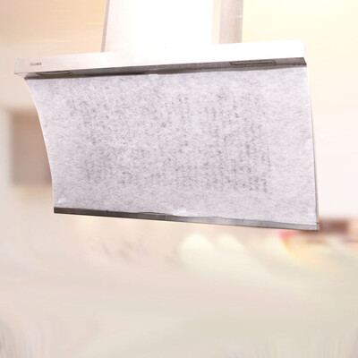 

2Pcs Kitchen Range Hood Anti-oil Filter Paper Sticker Oil Absorbent Appliance