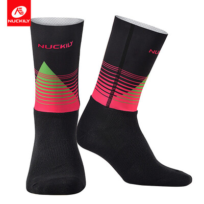 

NUCKILY Unisex Sublimation Printing Socks Cotton Sole Socks Unique Graphic Happy Riding Sock Running Sock&Cycling Sport Sock
