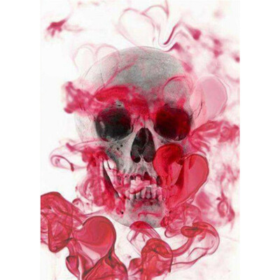 

5D Diamond Painting Flowers Skull DIY Full Drill Paint With Diamonds Cross Stitch Kits Embroidery Art Crafts Home Decor