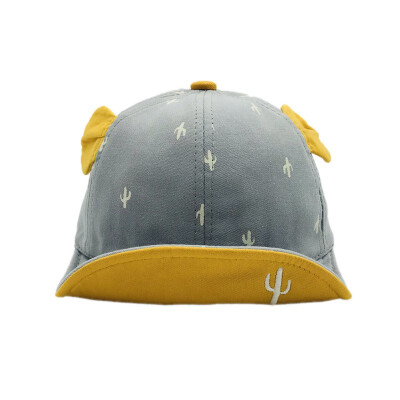 

6M-3T Baby Boy Girl Sun Hat Spring Autumn Hat Fashion Cute Printed Soft Eaves Baseball Cap