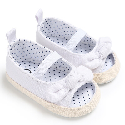 

Summer Baby Lace Flower Print Shoes Size Kids Baby Girls Sandals Shoes Skid Proof Toddlers Pink White