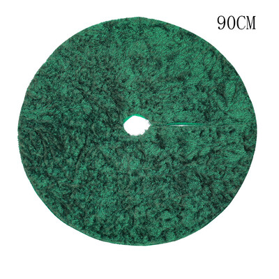 

Gobestart Christmas Tree Skirt Floor Mat Aprons Round Carpet Xmas Home Party Decorations