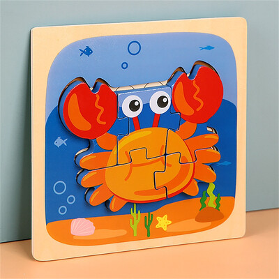 

Siaonvr Childrens Puzzle Grasp Board Puzzle Birthday Boy Girl Educational Toy