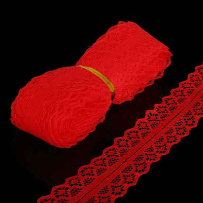 

5 Yards 28mm Width Soft Lace Trim Fabric Embroidered Net Decorative Lace Ribbon Party Wedding Decor Craft Clothing