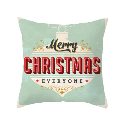 

Tailored Merry Christmas Super Soft Square Throw Pillow Pillow Cover 45x45cm Home Decor