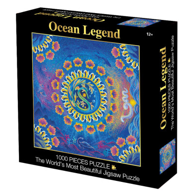 

YIWULASquare Puzzle Ocean Legend 1000 Capsules Perfect Gift Exercise The Brain Toy