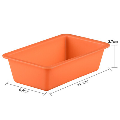 

Square Quadrate Shape 3D Silicone Cake Mold Non-stick Toast Bread Pans DIY Baking Tool For Bakeware Pastry Mold
