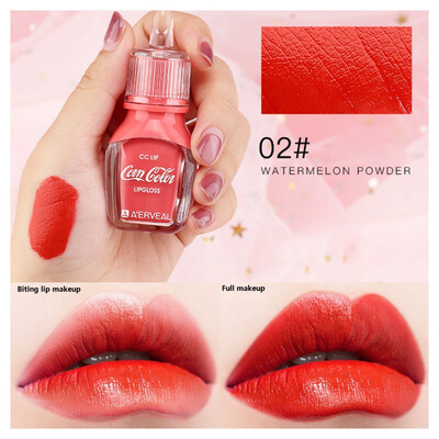 

4 Colors Liquid Lipstick Surface Lip Gloss Tint Lasting Moisturizing Lips Makeup Non-stick Cup Lip Glaze