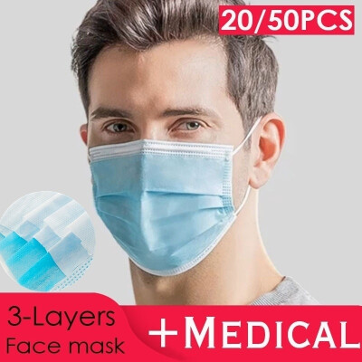 

2050PCS Disposable Sanitary Masks-Face Mask with Earloops Surgical Medical Face Masks