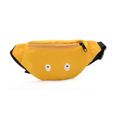 

Children Waist Packs Fanny Bag Cartoon Small Eyes Chest Bag Kid Boy Girl Money Wallet Waist Bag Kawaii Running Belt Bag