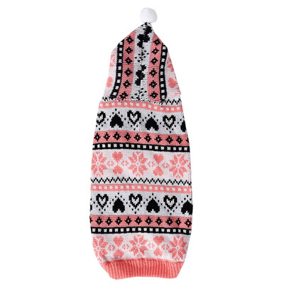 

Pet Hooded Sweater Puppy Turtleneck Cloth for Winter Autumn Pet Hoodies High Collar Costume Pet Sweater Supply Cardigan Dog
