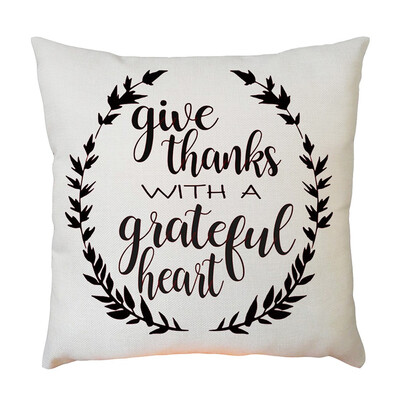 

Tailored Home Car Bed Sofa Decorative Letter Pillow Case Cushion Cover