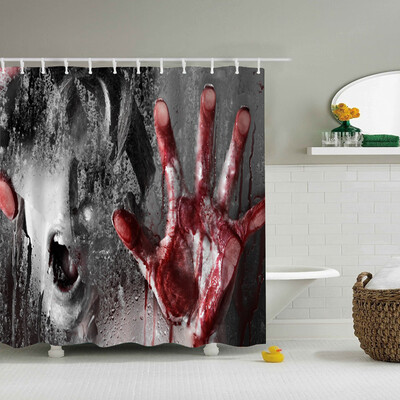 

Gobestart Fashion Happy Halloween Waterproof Polyester Fabric Shower Curtain 66 x 72inch