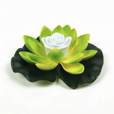 

LED Artificial Lotus-shaped Colorful Changed Floating Flower Lamps Water Swimming Pool Wishing Light 18cm708cm