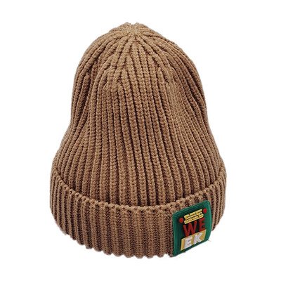 

Baby Hats for Winter Newborn Boys Girls Cute Autumn Winter Warm Kids Baby Alphabet Print Hats Wool Hemming Caps