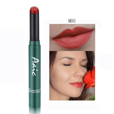 

Fashion Rotary Matte Lipstick Makeup Creamy Long Lasting Waterproof Moisturizing Cosmetics 10 Colors Can Choose