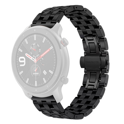 

〖Follure〗Replacement Stainless Steel Watch Band Strap Metal Frame for AMAZFIT GTR 47MM
