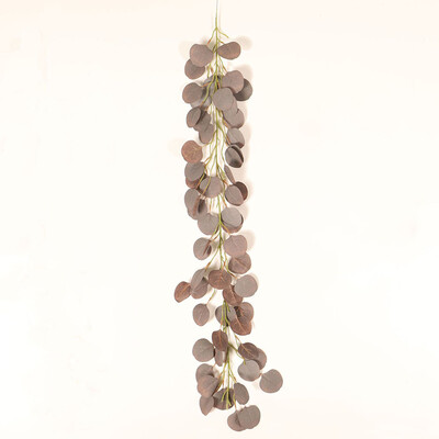 

Gobestart Simulation Plant Small Eucalyptus Green Leaf Money Leaf Home Decoration