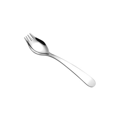

304 Stainless Steel Fork Spoon Dual Purpose Spoon Fruits Salad Integrated Spoon Cute Household Fork Spoon Integrated Spoon