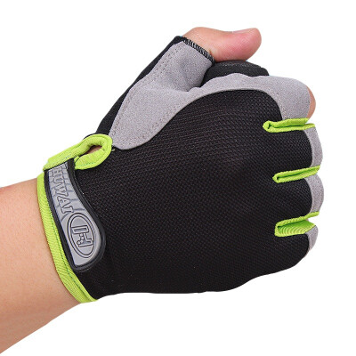 

Men Women Bicycle Riding Half Finger Gloves Cycling Gloves Summer Breathable Sports Fitness Outdoor Climbing Shockproof Gloves