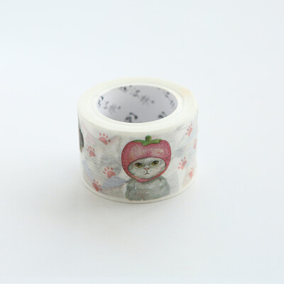 

Original Cartoon Cute Cat Series Japanese Paper Tape Stickers DIY Party Home Decorative Materials