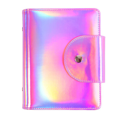 

Gobestart Nail Stamping Plate Holder Case Rainbow Square Rectangular 20 Slots Card Package