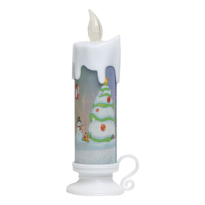 

〖Follure〗Christmas Candle Electronic LED New Year Colorful Romantic Light Decor For Party