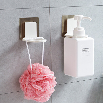 

〖Follure〗Strong Suction Cup Shower Gel Shampoo Bathroom Wall Mounted Rack Hooks 2PC